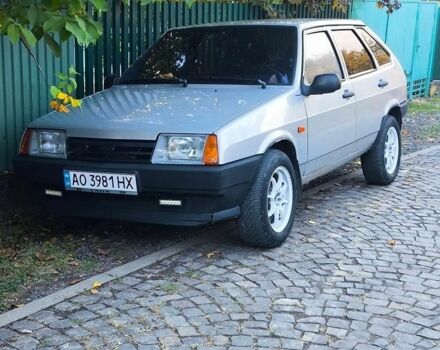 Сірий ВАЗ 2109, об'ємом двигуна 1.6 л та пробігом 121 тис. км за 1100 $, фото 1 на Automoto.ua