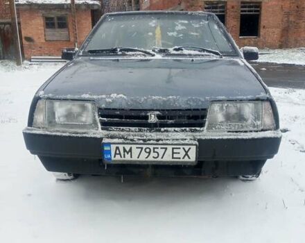 Серый ВАЗ 2109, объемом двигателя 1.6 л и пробегом 347 тыс. км за 800 $, фото 1 на Automoto.ua