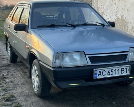 Серый ВАЗ 2109, объемом двигателя 1.6 л и пробегом 200 тыс. км за 1300 $, фото 1 на Automoto.ua