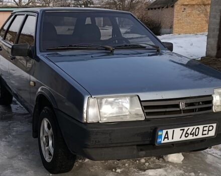 Серый ВАЗ 2109, объемом двигателя 1.5 л и пробегом 399 тыс. км за 1300 $, фото 1 на Automoto.ua