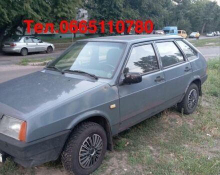 Серый ВАЗ 2109, объемом двигателя 1.6 л и пробегом 111 тыс. км за 1300 $, фото 1 на Automoto.ua