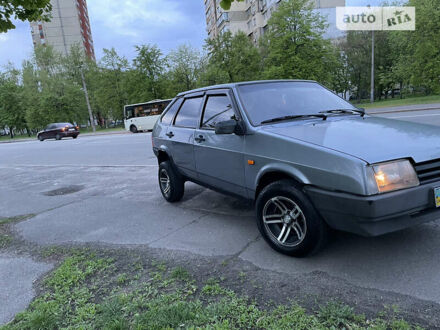 Сірий ВАЗ 2109, об'ємом двигуна 1.6 л та пробігом 104 тис. км за 1600 $, фото 1 на Automoto.ua