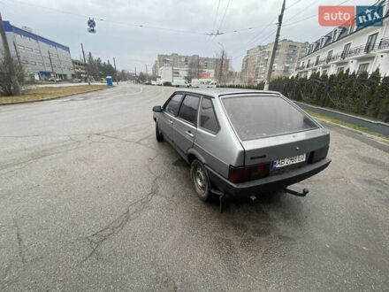 Серый ВАЗ 2109, объемом двигателя 1.6 л и пробегом 289 тыс. км за 1300 $, фото 1 на Automoto.ua