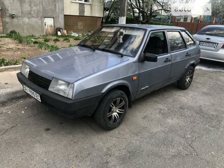 Сірий ВАЗ 2109, об'ємом двигуна 1.6 л та пробігом 223 тис. км за 1011 $, фото 1 на Automoto.ua