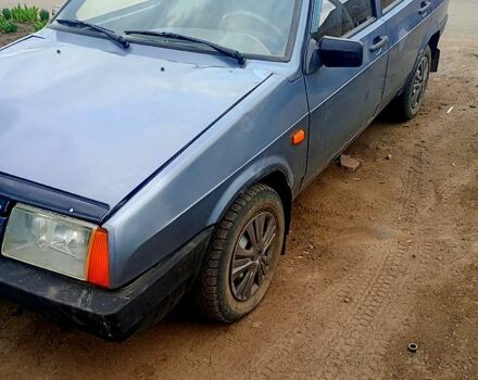 Серый ВАЗ 2109, объемом двигателя 1.6 л и пробегом 211 тыс. км за 1400 $, фото 1 на Automoto.ua