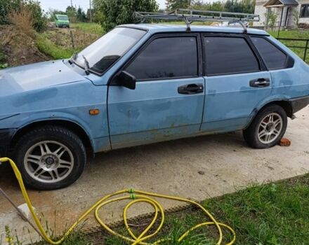 Синий ВАЗ 2109, объемом двигателя 0 л и пробегом 350 тыс. км за 600 $, фото 1 на Automoto.ua