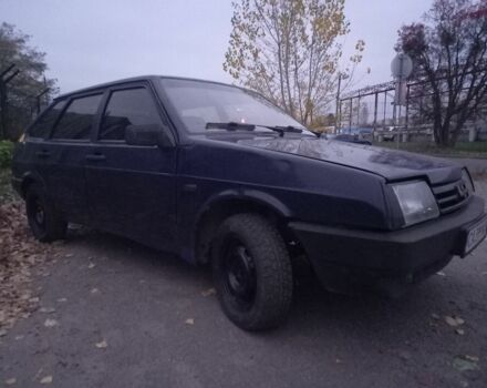 Синий ВАЗ 2109, объемом двигателя 1.3 л и пробегом 150 тыс. км за 597 $, фото 1 на Automoto.ua