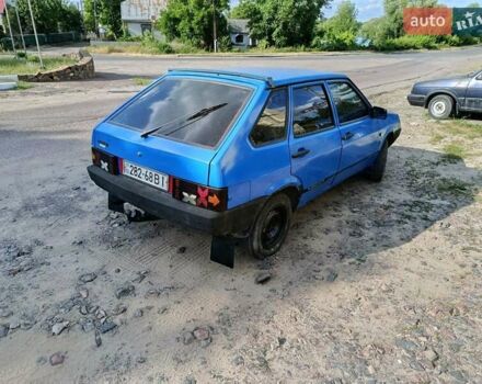 Синий ВАЗ 2109, объемом двигателя 1.5 л и пробегом 243 тыс. км за 900 $, фото 3 на Automoto.ua