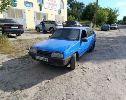 Синий ВАЗ 2109, объемом двигателя 1.5 л и пробегом 243 тыс. км за 900 $, фото 5 на Automoto.ua
