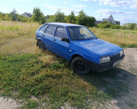 Синий ВАЗ 2109, объемом двигателя 1.5 л и пробегом 243 тыс. км за 900 $, фото 1 на Automoto.ua