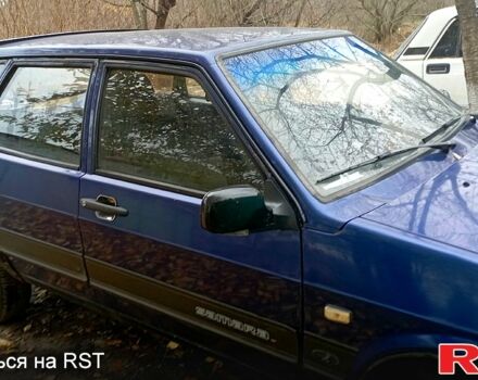 Синий ВАЗ 2109, объемом двигателя 16 л и пробегом 480 тыс. км за 1500 $, фото 2 на Automoto.ua