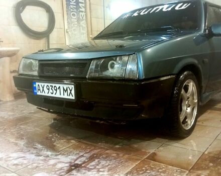 Синий ВАЗ 2109, объемом двигателя 1.5 л и пробегом 205 тыс. км за 1700 $, фото 1 на Automoto.ua