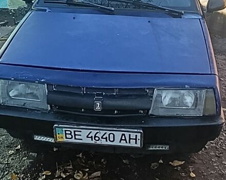 Синий ВАЗ 2109, объемом двигателя 1.5 л и пробегом 3 тыс. км за 750 $, фото 1 на Automoto.ua