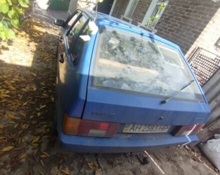 Синий ВАЗ 2109, объемом двигателя 1.3 л и пробегом 100 тыс. км за 666 $, фото 3 на Automoto.ua
