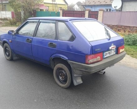 Синий ВАЗ 2109, объемом двигателя 1.5 л и пробегом 100 тыс. км за 800 $, фото 4 на Automoto.ua