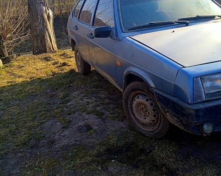 Синий ВАЗ 2109, объемом двигателя 1.3 л и пробегом 258 тыс. км за 500 $, фото 1 на Automoto.ua