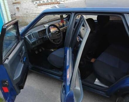Синий ВАЗ 2109, объемом двигателя 1.29 л и пробегом 9 тыс. км за 750 $, фото 1 на Automoto.ua