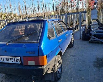 Синий ВАЗ 2109, объемом двигателя 1.3 л и пробегом 300 тыс. км за 1150 $, фото 1 на Automoto.ua