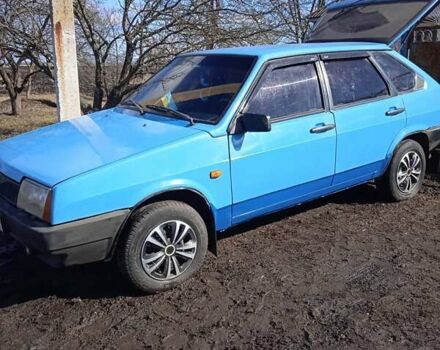 Синий ВАЗ 2109, объемом двигателя 0 л и пробегом 70 тыс. км за 1700 $, фото 1 на Automoto.ua