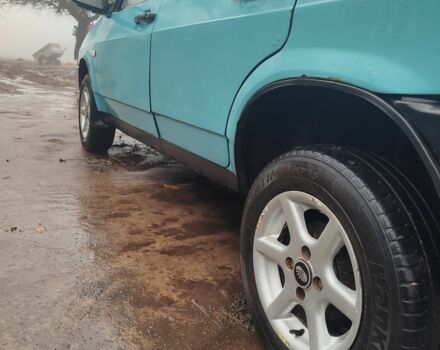 Синий ВАЗ 2109, объемом двигателя 1.3 л и пробегом 82 тыс. км за 1200 $, фото 6 на Automoto.ua