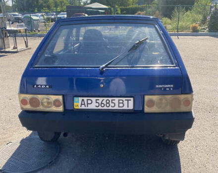 Синий ВАЗ 2109, объемом двигателя 1.29 л и пробегом 150 тыс. км за 600 $, фото 3 на Automoto.ua