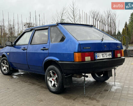 Синий ВАЗ 2109, объемом двигателя 1.29 л и пробегом 230 тыс. км за 1100 $, фото 3 на Automoto.ua