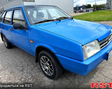 Синий ВАЗ 2109, объемом двигателя 1.3 л и пробегом 125 тыс. км за 1450 $, фото 7 на Automoto.ua