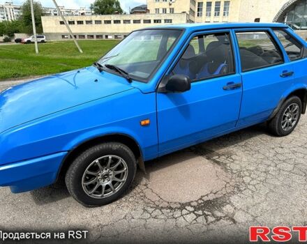 Синий ВАЗ 2109, объемом двигателя 1.3 л и пробегом 125 тыс. км за 1450 $, фото 5 на Automoto.ua