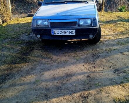 Синий ВАЗ 2109, объемом двигателя 1.3 л и пробегом 258 тыс. км за 500 $, фото 2 на Automoto.ua