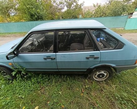 Синий ВАЗ 2109, объемом двигателя 1.3 л и пробегом 150 тыс. км за 642 $, фото 3 на Automoto.ua