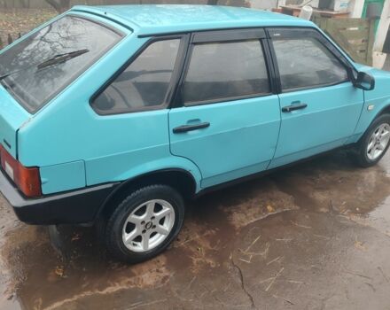 Синий ВАЗ 2109, объемом двигателя 1.3 л и пробегом 82 тыс. км за 1200 $, фото 5 на Automoto.ua