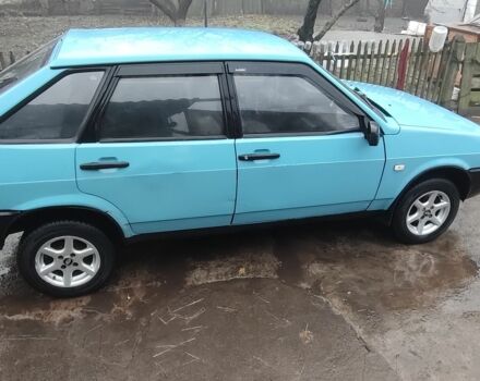 Синий ВАЗ 2109, объемом двигателя 1.3 л и пробегом 82 тыс. км за 1200 $, фото 4 на Automoto.ua