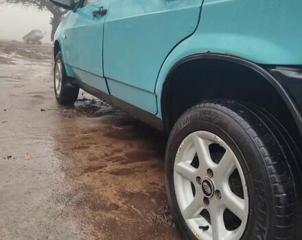 Синий ВАЗ 2109, объемом двигателя 1.3 л и пробегом 82 тыс. км за 1200 $, фото 5 на Automoto.ua