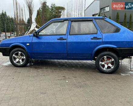 Синий ВАЗ 2109, объемом двигателя 1.29 л и пробегом 230 тыс. км за 1100 $, фото 2 на Automoto.ua