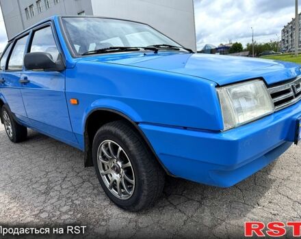 Синий ВАЗ 2109, объемом двигателя 1.3 л и пробегом 125 тыс. км за 1450 $, фото 2 на Automoto.ua