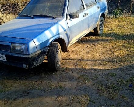 Синий ВАЗ 2109, объемом двигателя 1.3 л и пробегом 258 тыс. км за 500 $, фото 6 на Automoto.ua