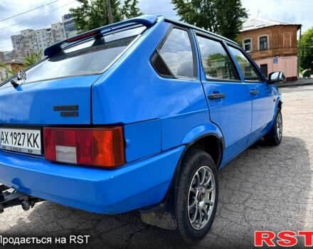 Синий ВАЗ 2109, объемом двигателя 1.3 л и пробегом 125 тыс. км за 1450 $, фото 3 на Automoto.ua