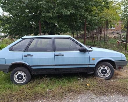 Синий ВАЗ 2109, объемом двигателя 1.3 л и пробегом 150 тыс. км за 642 $, фото 1 на Automoto.ua