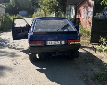 Синий ВАЗ 2109, объемом двигателя 1.5 л и пробегом 150 тыс. км за 1000 $, фото 4 на Automoto.ua