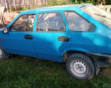 Синий ВАЗ 2109, объемом двигателя 1.5 л и пробегом 48 тыс. км за 600 $, фото 7 на Automoto.ua