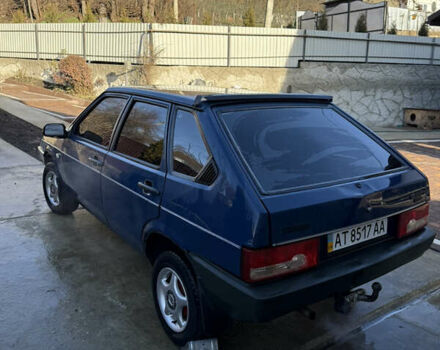Синий ВАЗ 2109, объемом двигателя 1.3 л и пробегом 45 тыс. км за 900 $, фото 11 на Automoto.ua