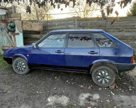 Синий ВАЗ 2109, объемом двигателя 1.3 л и пробегом 100 тыс. км за 809 $, фото 1 на Automoto.ua