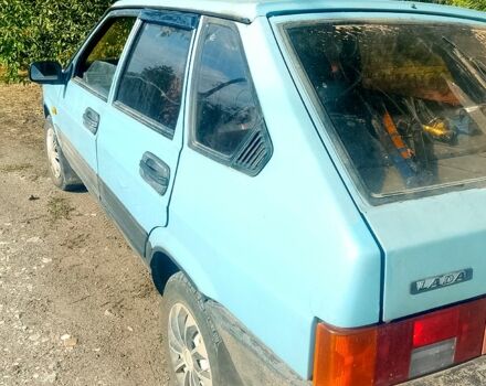 Синий ВАЗ 2109, объемом двигателя 1.5 л и пробегом 110 тыс. км за 1000 $, фото 1 на Automoto.ua