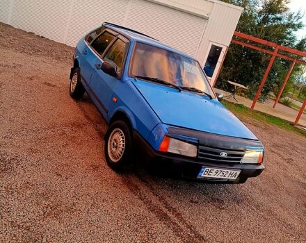 Синий ВАЗ 2109, объемом двигателя 1.3 л и пробегом 310 тыс. км за 999 $, фото 6 на Automoto.ua