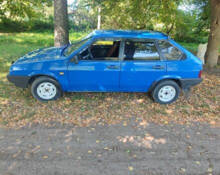 Синий ВАЗ 2109, объемом двигателя 1.5 л и пробегом 94 тыс. км за 1300 $, фото 4 на Automoto.ua