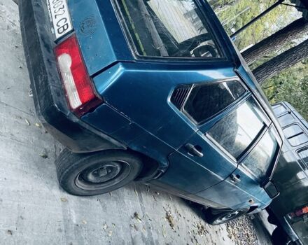 Синий ВАЗ 2109, объемом двигателя 1.5 л и пробегом 133 тыс. км за 450 $, фото 1 на Automoto.ua