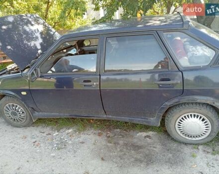 ВАЗ 2109 1990 в Хмельницком на Automoto.ua Синий ВАЗ 2109, объемом двигателя 1.29 л и пробегом 90 тыс. км за 900 $, фото 5 на Automoto.ua