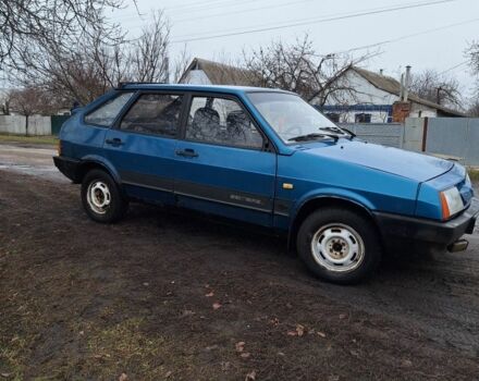 Синий ВАЗ 2109, объемом двигателя 1.3 л и пробегом 3 тыс. км за 1050 $, фото 1 на Automoto.ua