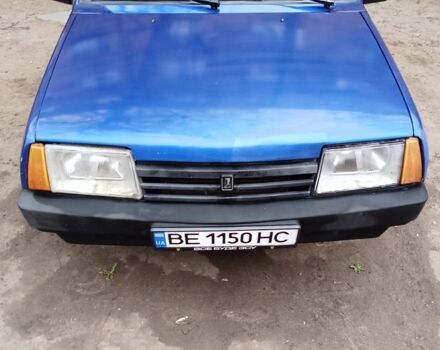 Синий ВАЗ 2109, объемом двигателя 1.5 л и пробегом 99 тыс. км за 1500 $, фото 3 на Automoto.ua
