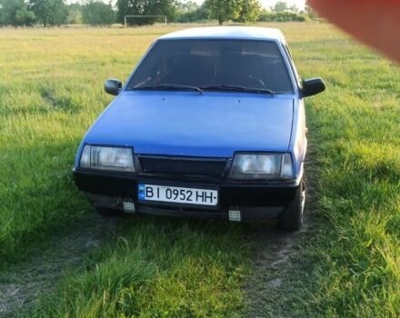 Синій ВАЗ 2109, об'ємом двигуна 1.3 л та пробігом 21 тис. км за 1000 $, фото 2 на Automoto.ua